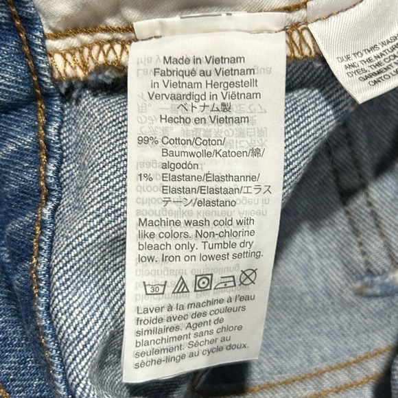 Madewell The Perfect Vintage Jean Rosabelle Wash Comfort Stretch Edition 25 - Picture 8 of 8